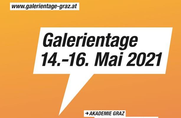 Galerientage in Graz 14.-16. Mai