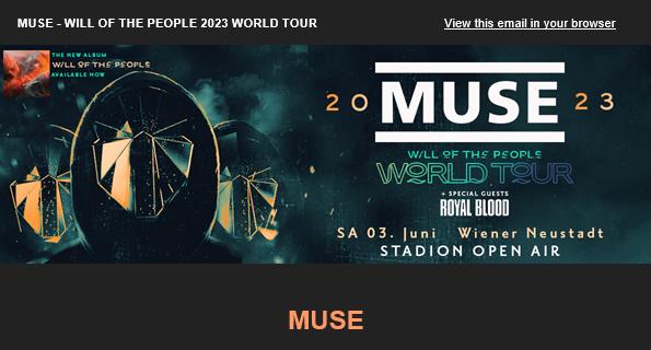 MUSE | Special Guests: ROYAL BLOOD