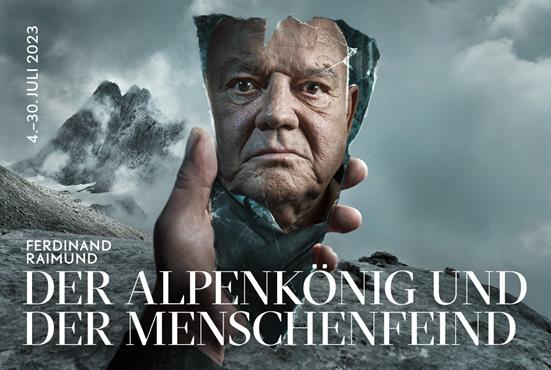 „Der Alpenkönig und der Menschenfeind“ bei den Schloss-Spielen Kobersdorf 2023