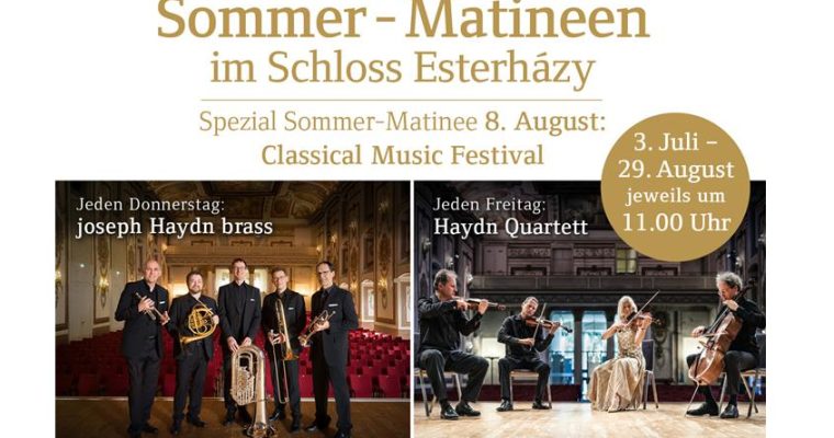 Sommer-Matineen im Schloss Esterházy in Eisenstadt