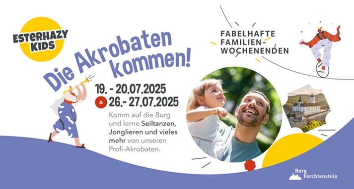 Gelungener Auftakt für die „Fabelhaften Familienwochenenden“ auf Burg Forchtenstein