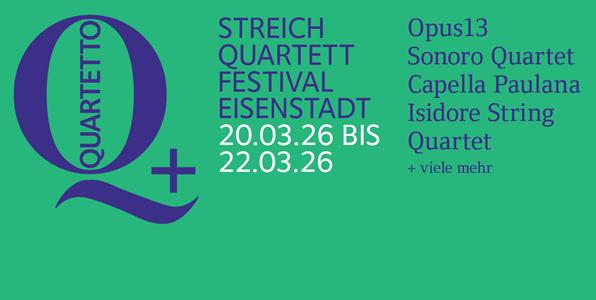 quartetto plus – eine internationale Hommage an den Ursprung des Streichquartetts im Schloss Esterházy