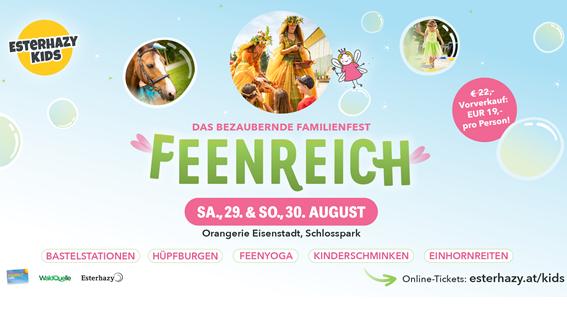 Feenreich verwandelt den Schlosspark Eisenstadt in eine Fantasiewelt