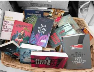 Bücherflohmarkt im Literaturhaus Mattersburg