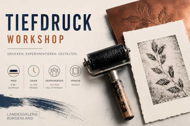 Workshop Tiefdruck in der Landesgalerie
